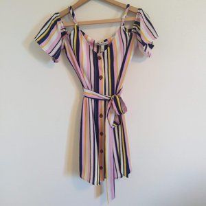 NWT Speechless Striped Sun Dress